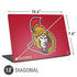 NHL Ottawa Senators Distressed Universal Laptop 13in (10.6 x 7.6in) Skin